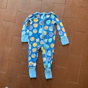 Little Sleepies 0-3M - Milk and Cookies